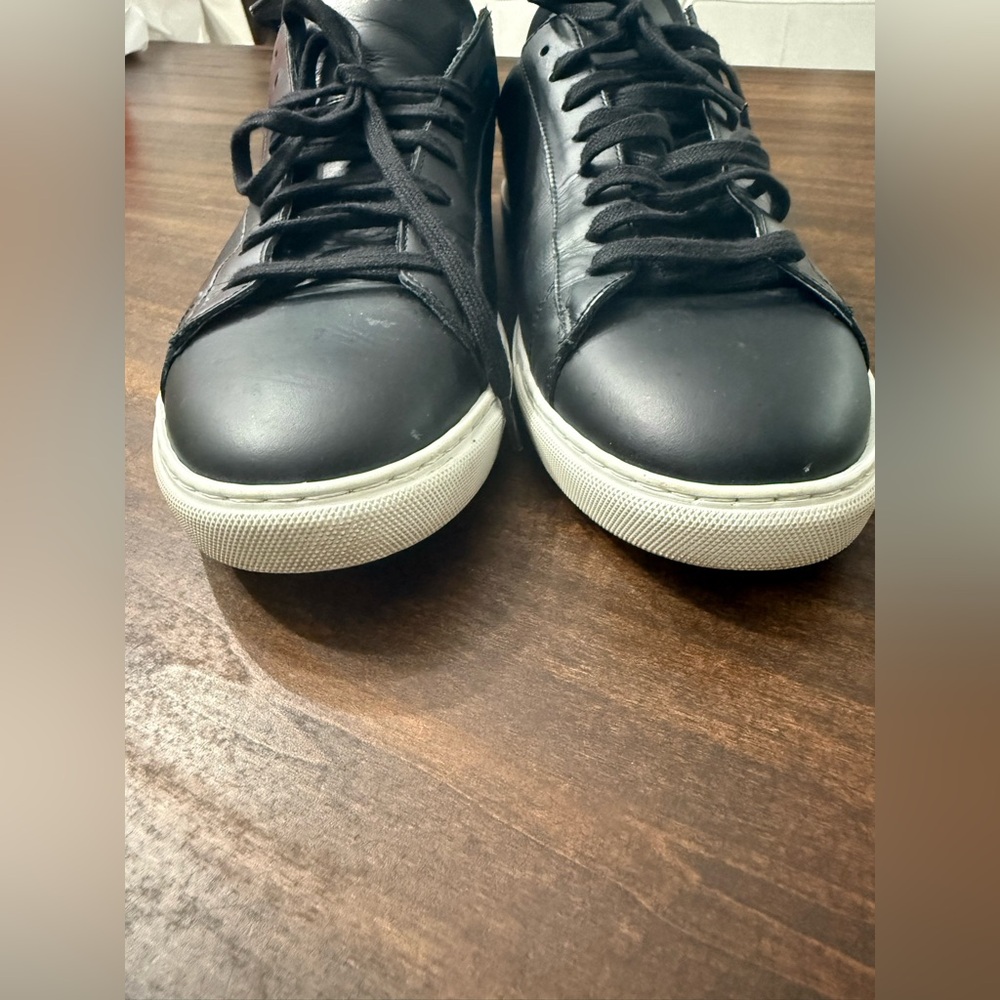 Oliver Cabell Low 1 black leather sneakers - Picture 4 of 10